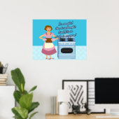 あなたのチェアチンブラウニーズスナルキーハウスワイフ ポスター (ホームオフィス)