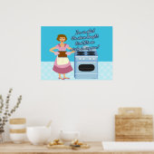 あなたのチェアチンブラウニーズスナルキーハウスワイフ ポスター (キッチン)