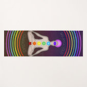 あなたのチャクラのバランスをとって下さい ヨガマット (正面(横))