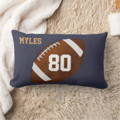 あなたのチームのためのカスタムな腰神経のフットボールの枕 ランバークッション (ブランケット)