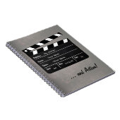 あなたのテキストでクラッパーボード！ ノートブック (右側)