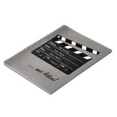 あなたのテキストでクラッパーボード！ ノートブック (左側)