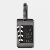 あなたのテキストでクラッパーボード! ラゲッジタグ (裏面縦)