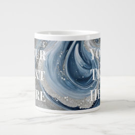 あなたのテキストはこちらジャンボマグカスタム文字マグ ジャンボコーヒーマグカップ