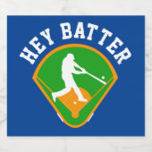 あなたのテキストを野球にする ビールラベル (シングルラベル)