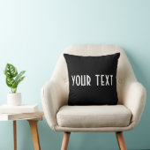 あなたのテキストクッション クッション (椅子)