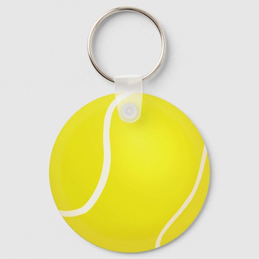 あなたのテキスト安いテニスキーホルダー$4.00 キーホルダー (裏面)