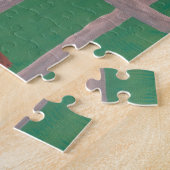 あなたのテキスト馬、リスの放牧と見るパズル ジグソーパズル (側面)