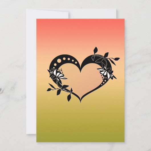 あなたのテキスト, ギフトタグ, 結婚式 招待状 (正面)