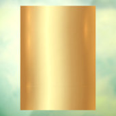 あなたのテキストQRコードロゴを追加 - 白背景に金 ウィンドウサイン (シート3)