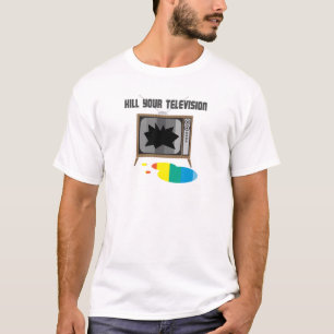 あなたのテレビを殺して下さい Tシャツ