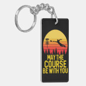 あなたのディスクゴルフ キーホルダー (正面左)