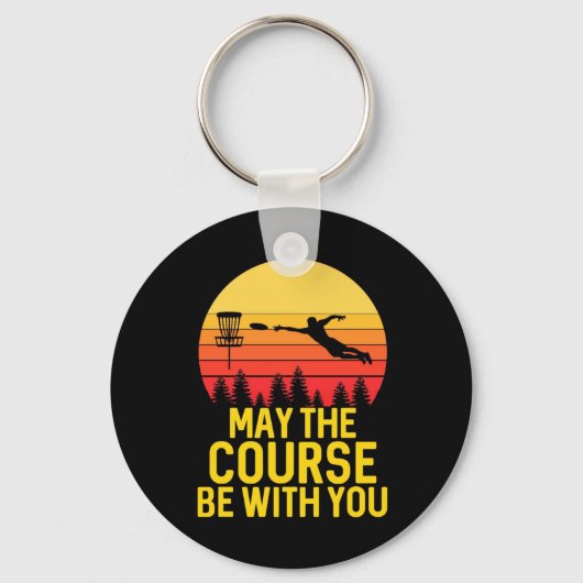 あなたのディスクゴルフ キーホルダー (正面)