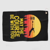 あなたのディスクゴルフ ゴルフタオル (横)