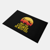 あなたのディスクゴルフ ドアマット (アングル)