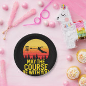 あなたのディスクゴルフ ペーパープレート (パーティー)