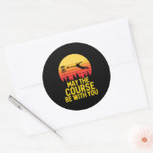 あなたのディスクゴルフ ラウンドシール (封筒)