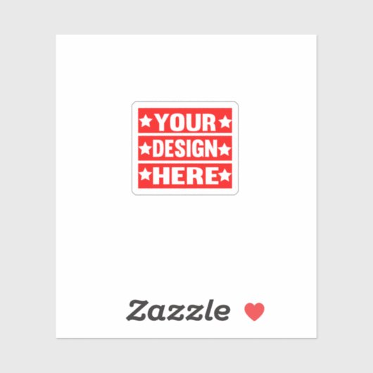 あなたのデザインここカスタムの シール (シート)