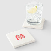 あなたのデザインここカスタムの ストーンコースター (横)