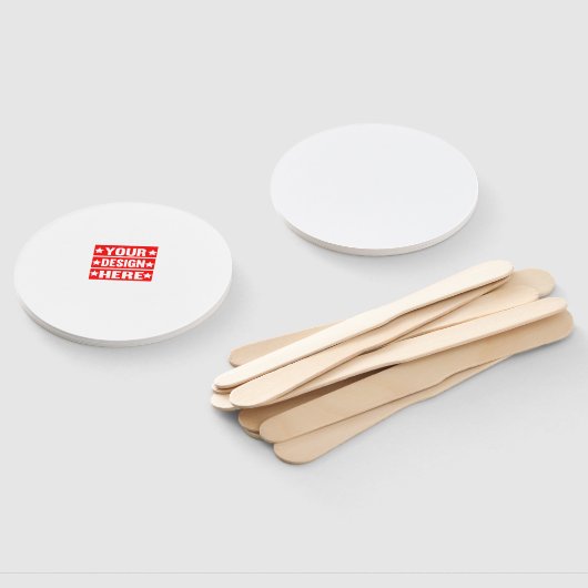 あなたのデザインここカスタムの ハンドファン (組立なし)