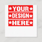 あなたのデザインここカスタムの 割引カード (正面)