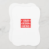 あなたのデザインはここカスタムの記念日カード (正面/裏面)