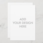 あなたのデザインはこちら招待状 招待状 (正面/裏面)