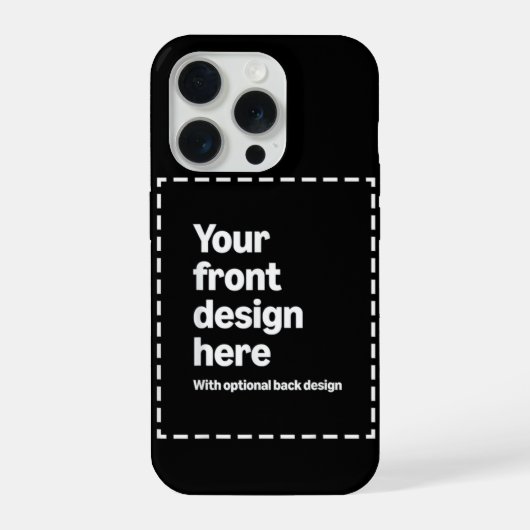 あなたのデザインはこちら iPhoneケース (裏面)
