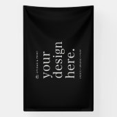 あなたのデザインをアップロード 4' x 6' 横断幕 (縦)