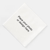 あなたのデザインディナーナプキンを追加する (コーナー)