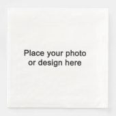 あなたのデザインディナーナプキンを追加する (正面)