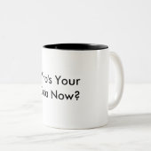あなたのデータコーヒー・マグはだれであるか ツートーンマグカップ (正面右)