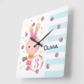 あなたのデートで素晴らしい誕生日プレゼント スクエア壁時計 (傾斜)