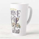 あなたのトラック運転手の日のマグカップのための大きなコーヒー カフェラテマグ (右アングル)