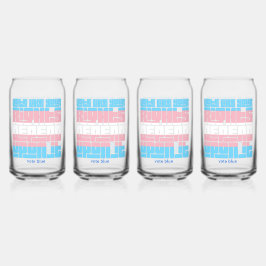 あなたのトランスの権利が依存するように投票 ガラス缶