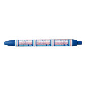 あなたのトランスの権利が依存するように投票 青ボールペン (正面)