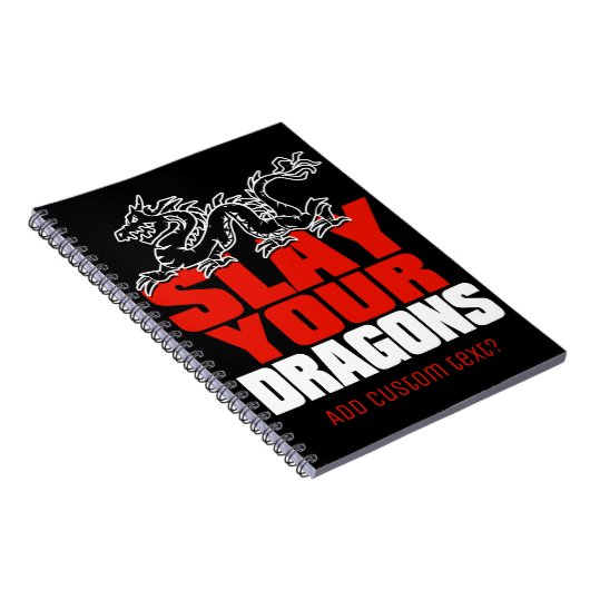 あなたのドラゴン、ヨルダンピーターソンファンのためのギフトを殺害して下さい ノートブック (右側)