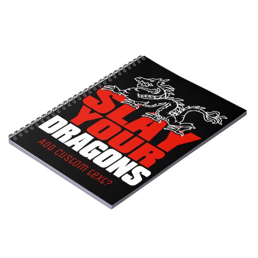 あなたのドラゴン、ヨルダンピーターソンファンのためのギフトを殺害して下さい ノートブック (左側)