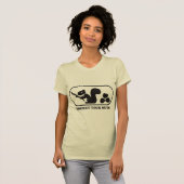 あなたのナット-行った女の子--を保護して下さい Tシャツ (正面フル)