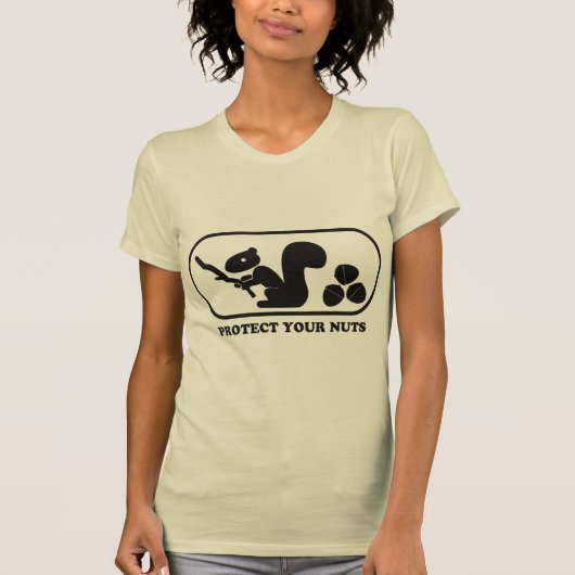 あなたのナット-行った女の子--を保護して下さい Tシャツ (正面)