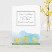 あなたのネットワークに私のネットワークを紹介するマーケティング カード (黄色い花)