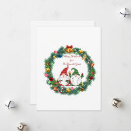 あなたのノームから私たちのノームへ、楽しいクリスマスを シーズンカード