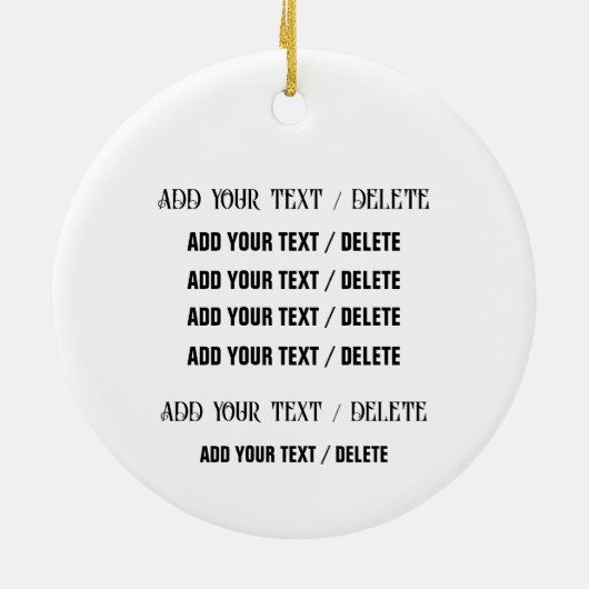 あなたのハイヒールセラミックオーナメント セラミックオーナメント (裏面)