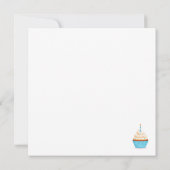 あなたのハッピーバースデーフラットカード (裏面)