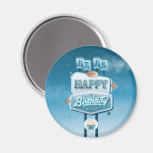 あなたのハッピーバースデー磁石 マグネット (正面/裏面)