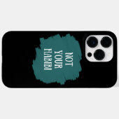 あなたのハビビじゃない Case-Mate iPhoneケース (裏面 (横))