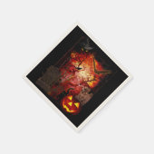 あなたのハローウィンパーティのための怖いナプキン スタンダードカクテルナプキン (角)