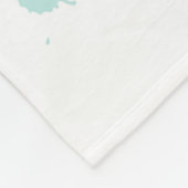 あなたのハートが告げることだけをして下さい フリースブランケット (角)