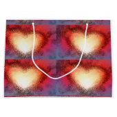 「あなたのハートが見える」抱き枕 ラージペーパーバッグ (正面)
