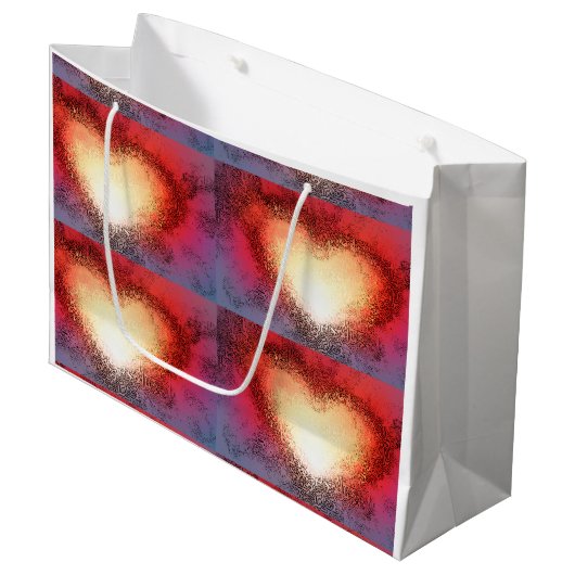 「あなたのハートが見える」抱き枕 ラージペーパーバッグ (正面アングル)